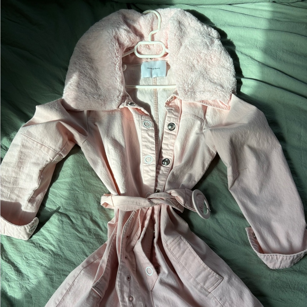 House of sunny pink jumpsuit